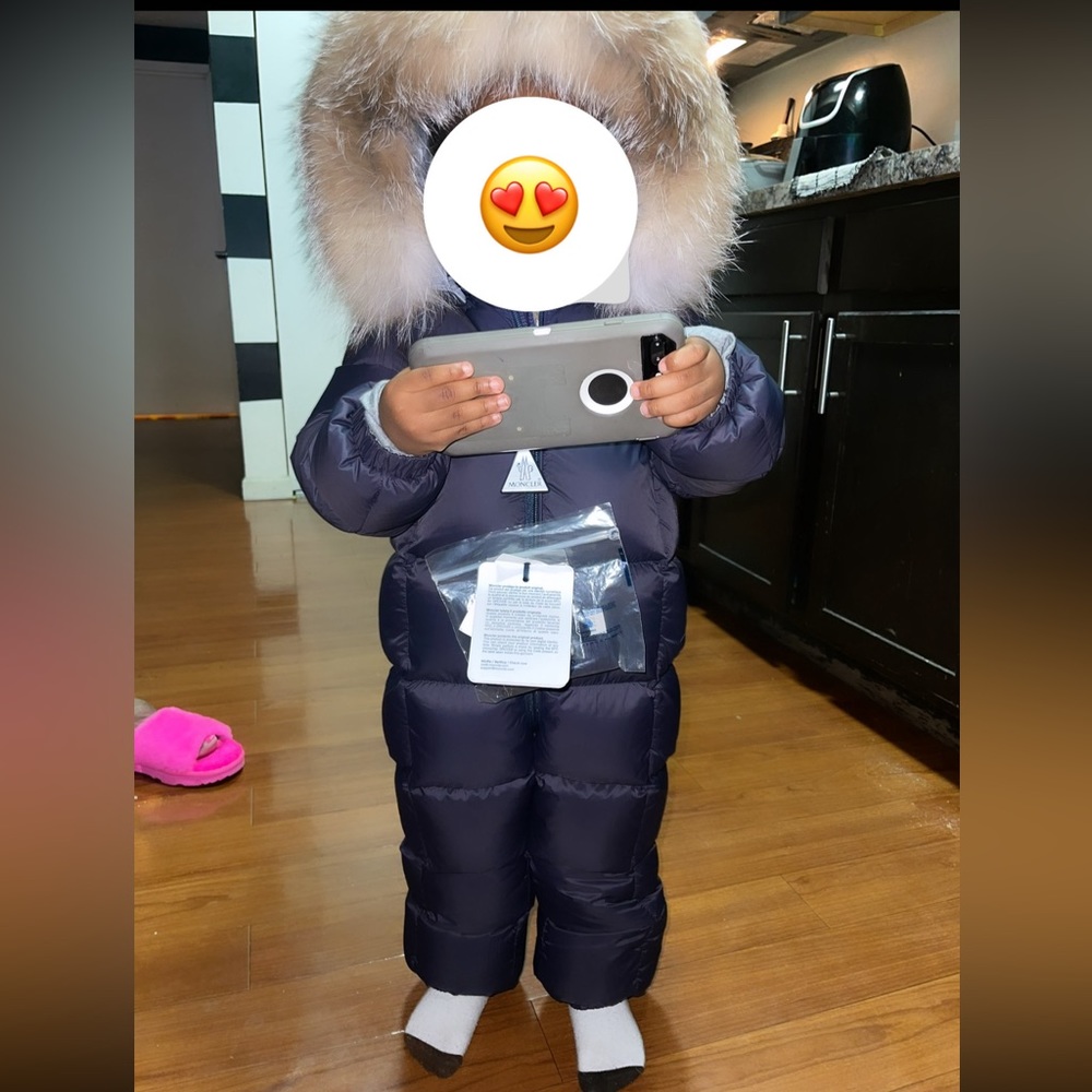 Toddler Moncler Snowsuit Size 24 Months